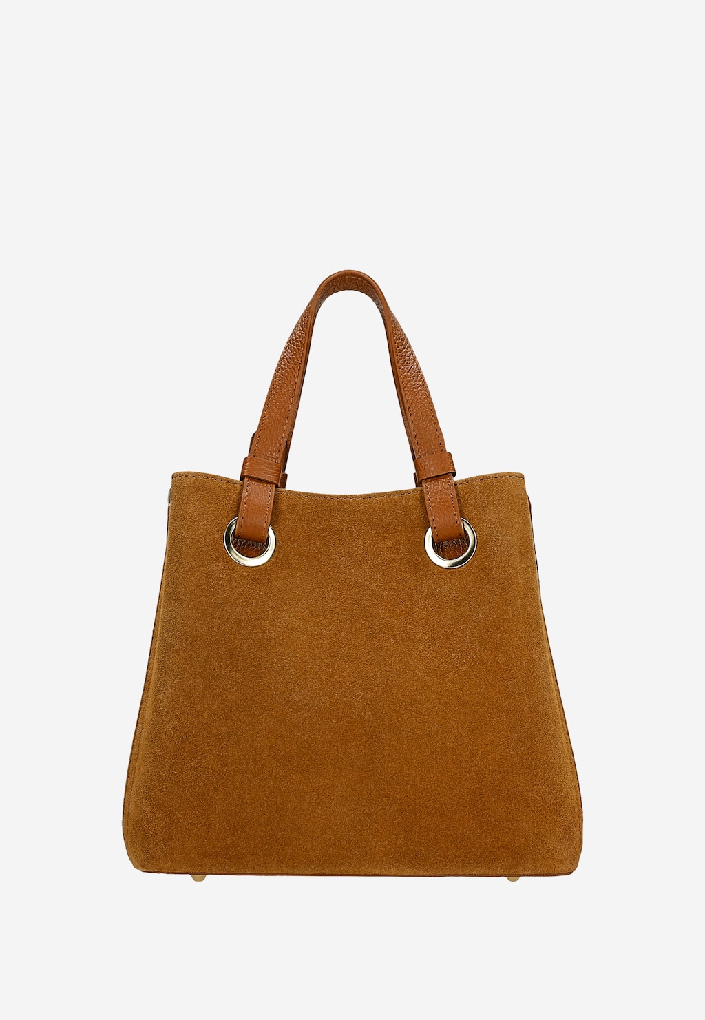 Jasnobrązowa torebka damska kuferek 80408-73 Widok 3