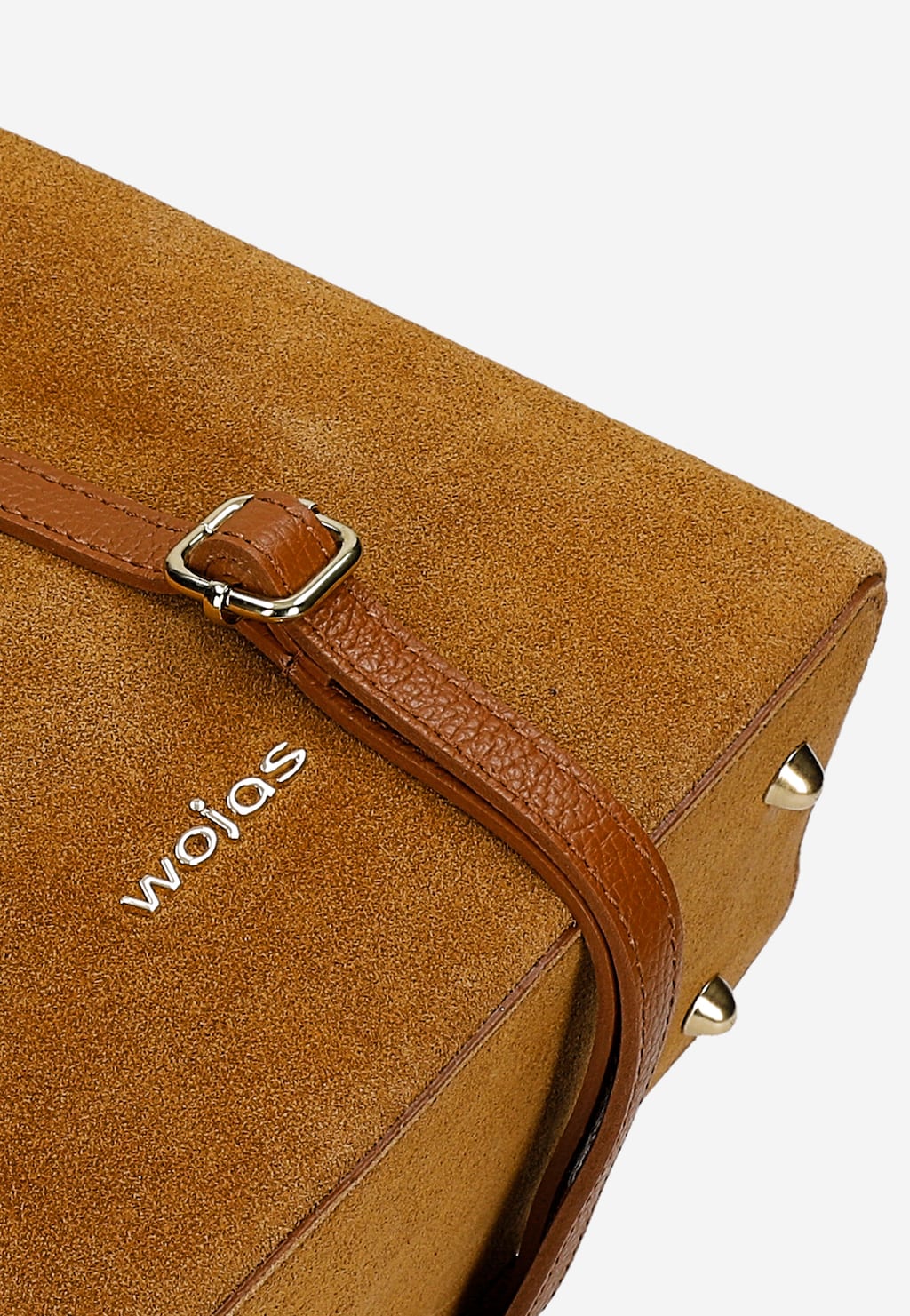 Jasnobrązowa torebka damska kuferek 80408-73 Widok 7