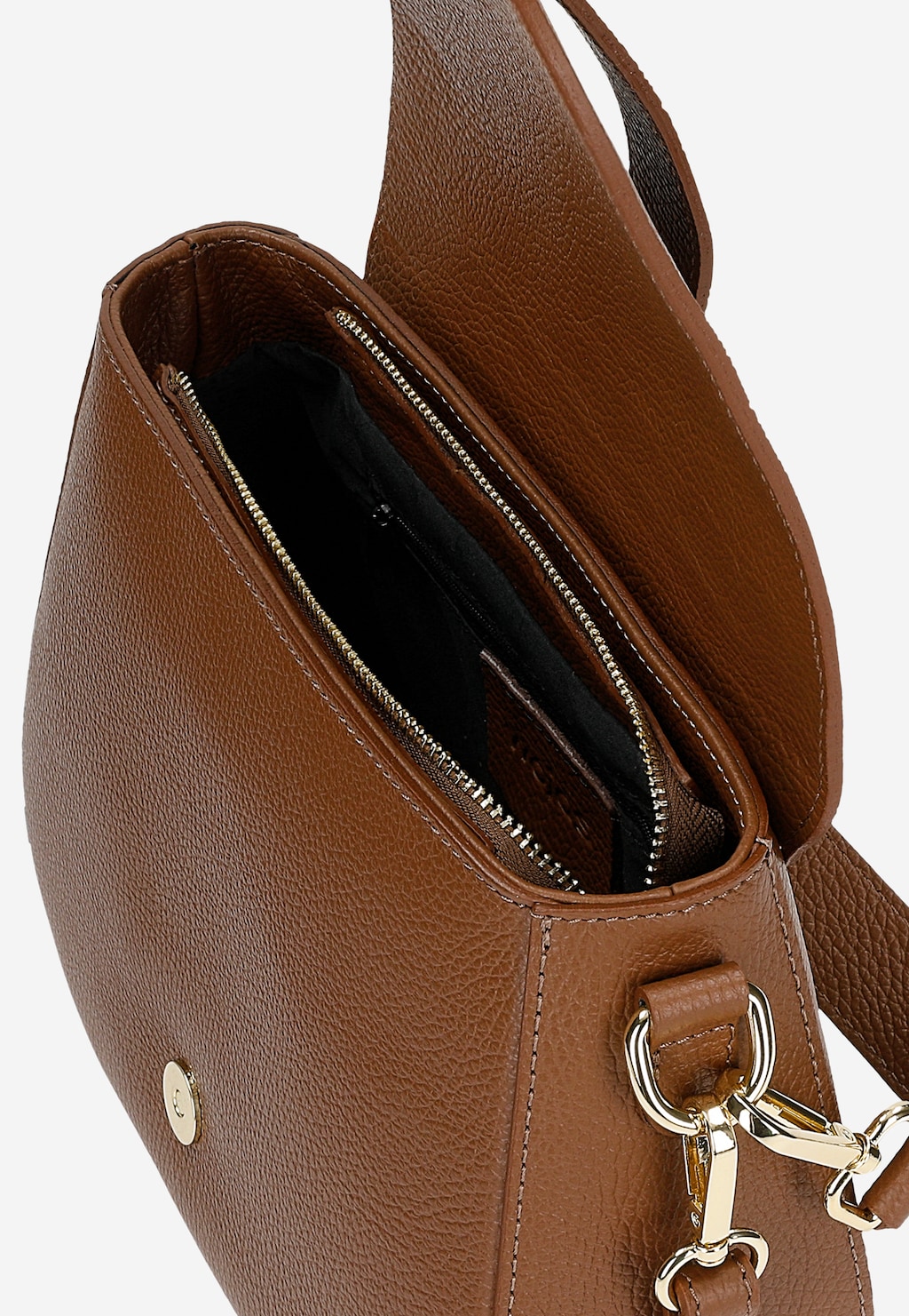 Mała skórzana torebka saddle bag 80385-53 Widok 6