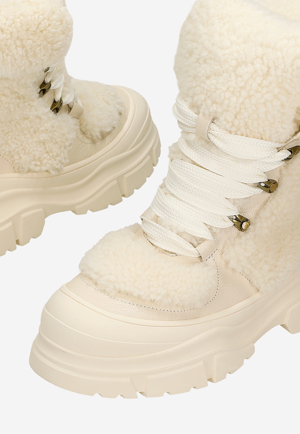 Snehule RELAKS s chlpatým kožúškom R55143-89 Widok 6