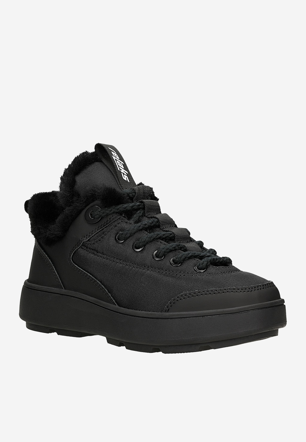 Czarne niskie śniegowce RELAKS R64012-11 Widok 2