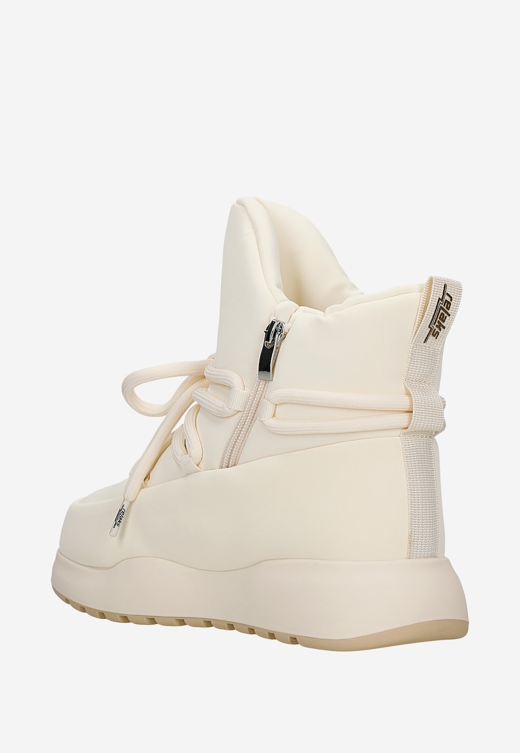 Białe śniegowce damskie nad kostkę R55142-49 Widok 3