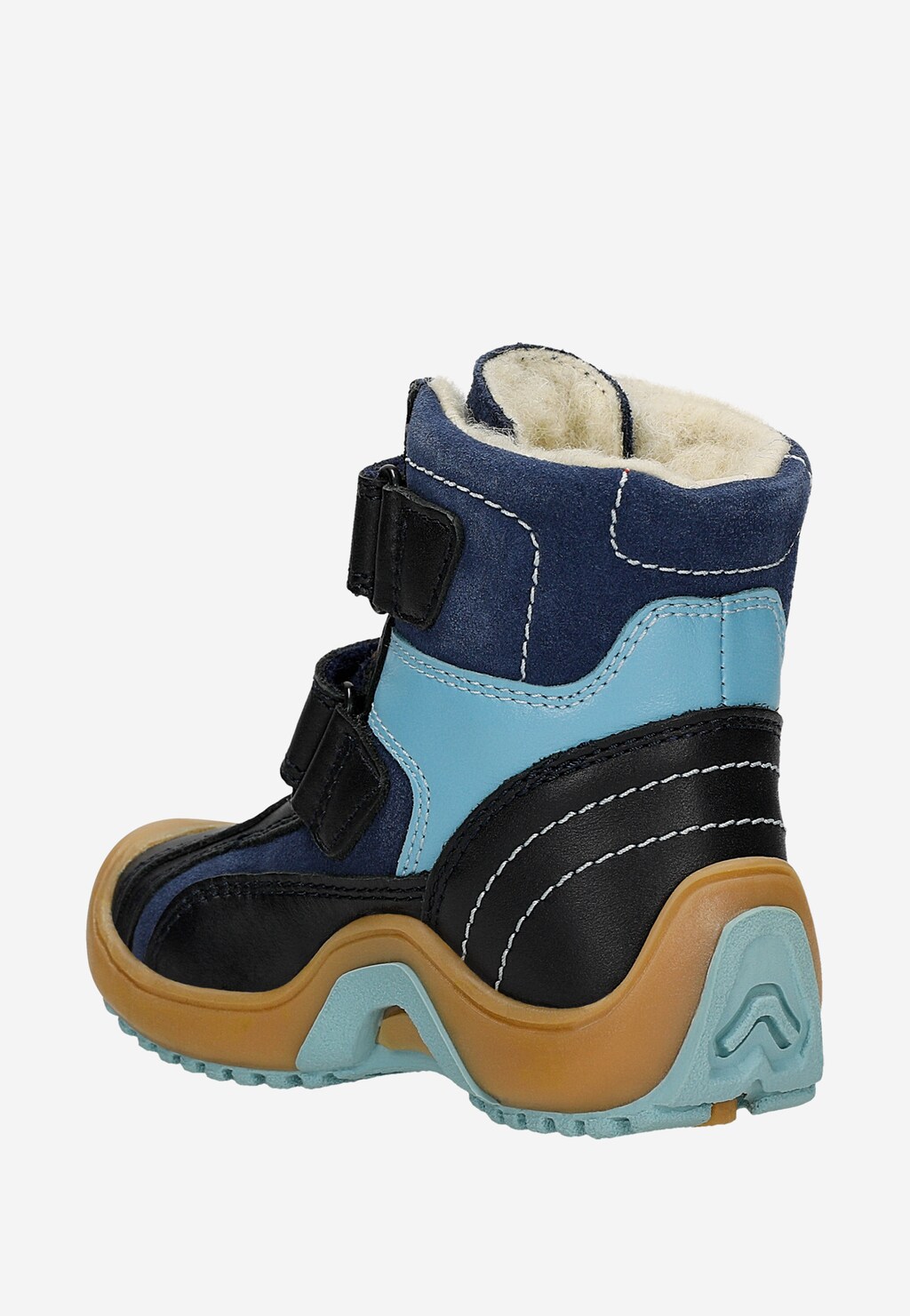 Zateplené kotníkové boty BARTEK W-71482/0UZ, pro kluky, modré Widok 4
