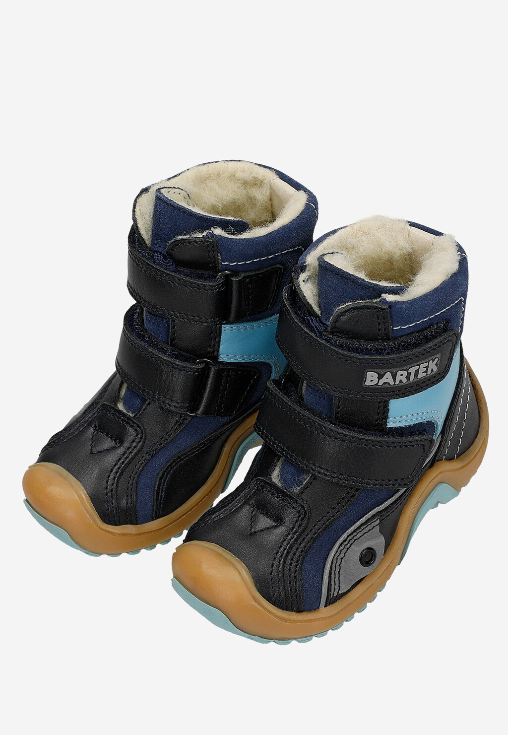 Zateplené kotníkové boty BARTEK W-71482/0UZ, pro kluky, modré Widok 8