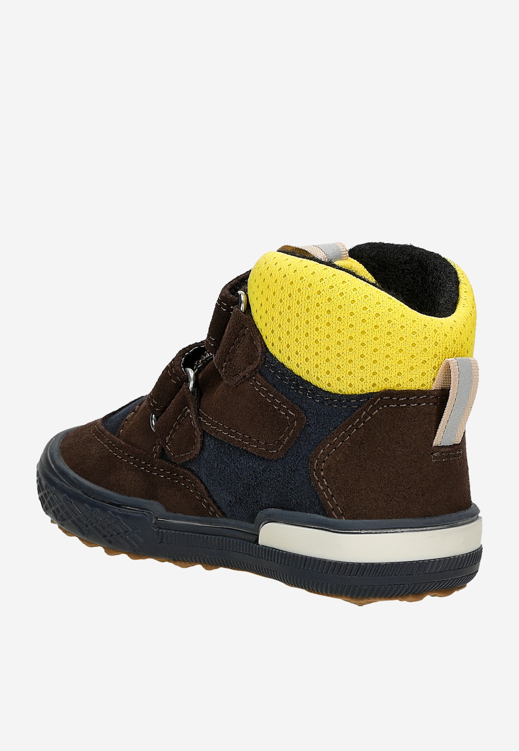 Brązowe trzewiki z kontrastową wstawką BARTEK 021704-028 II Widok 3