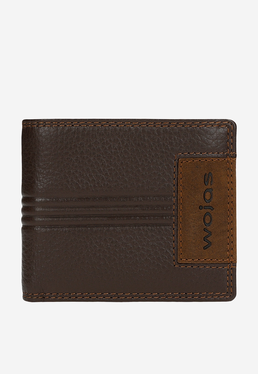 Brązowy portfel męski ze skóry licowej 91120-52 Widok 1