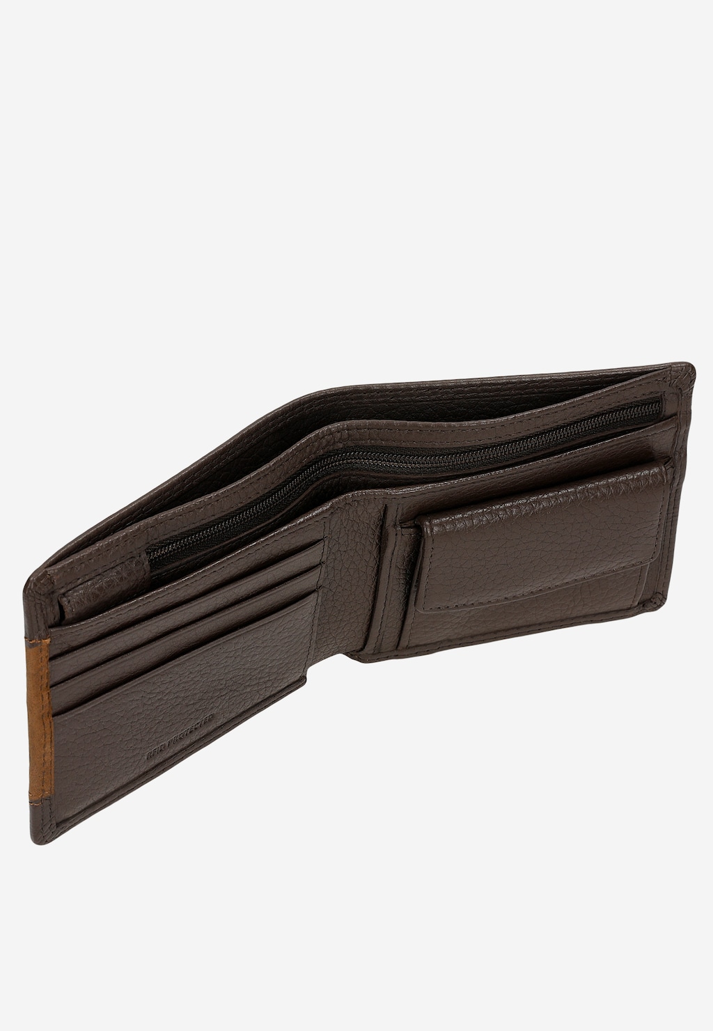 Brązowy portfel męski ze skóry licowej 91120-52 Widok 4
