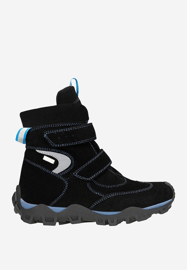 Zateplené kotníkové boty BARTEK 17292020, černomodré
