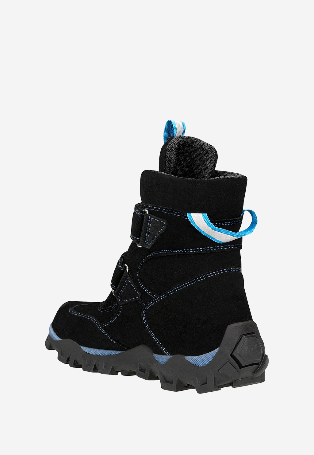 Zateplené kotníkové boty BARTEK 17292020, černomodré Widok 4