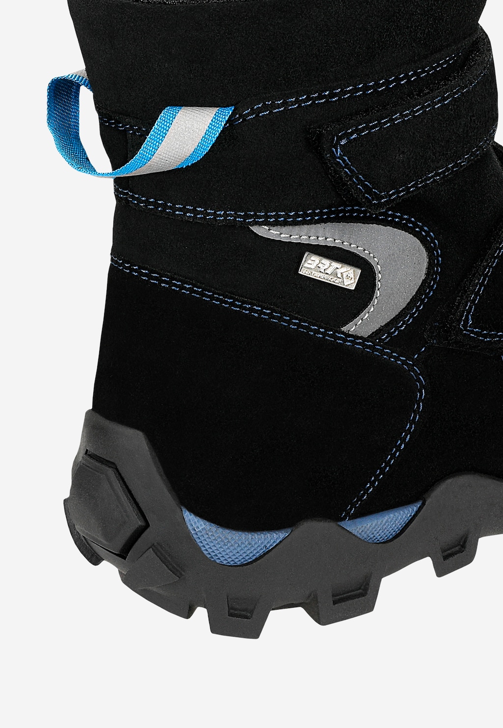 Zateplené kotníkové boty BARTEK 17292020, černomodré Widok 8