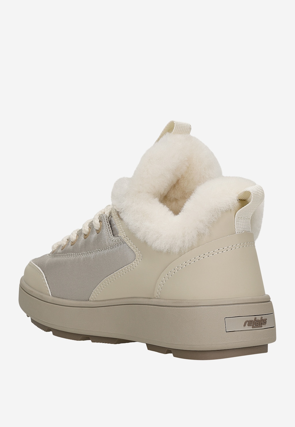 Béžové sněhule RELAKS s vnitřním zateplením R64012-14 Widok 3