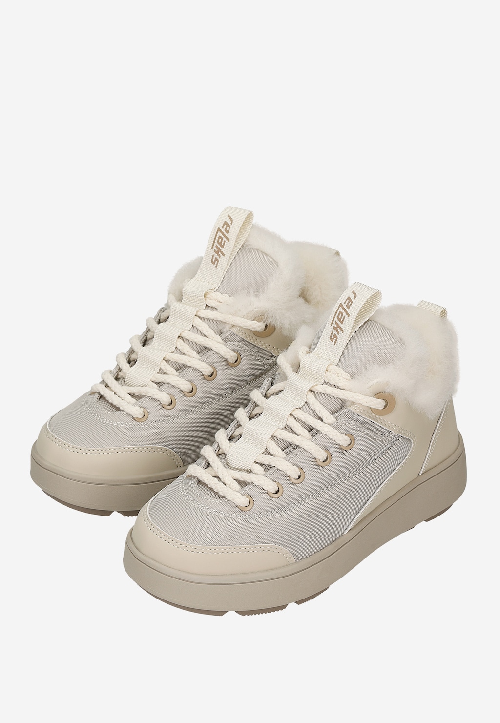 Béžové sněhule RELAKS s vnitřním zateplením R64012-14 Widok 7