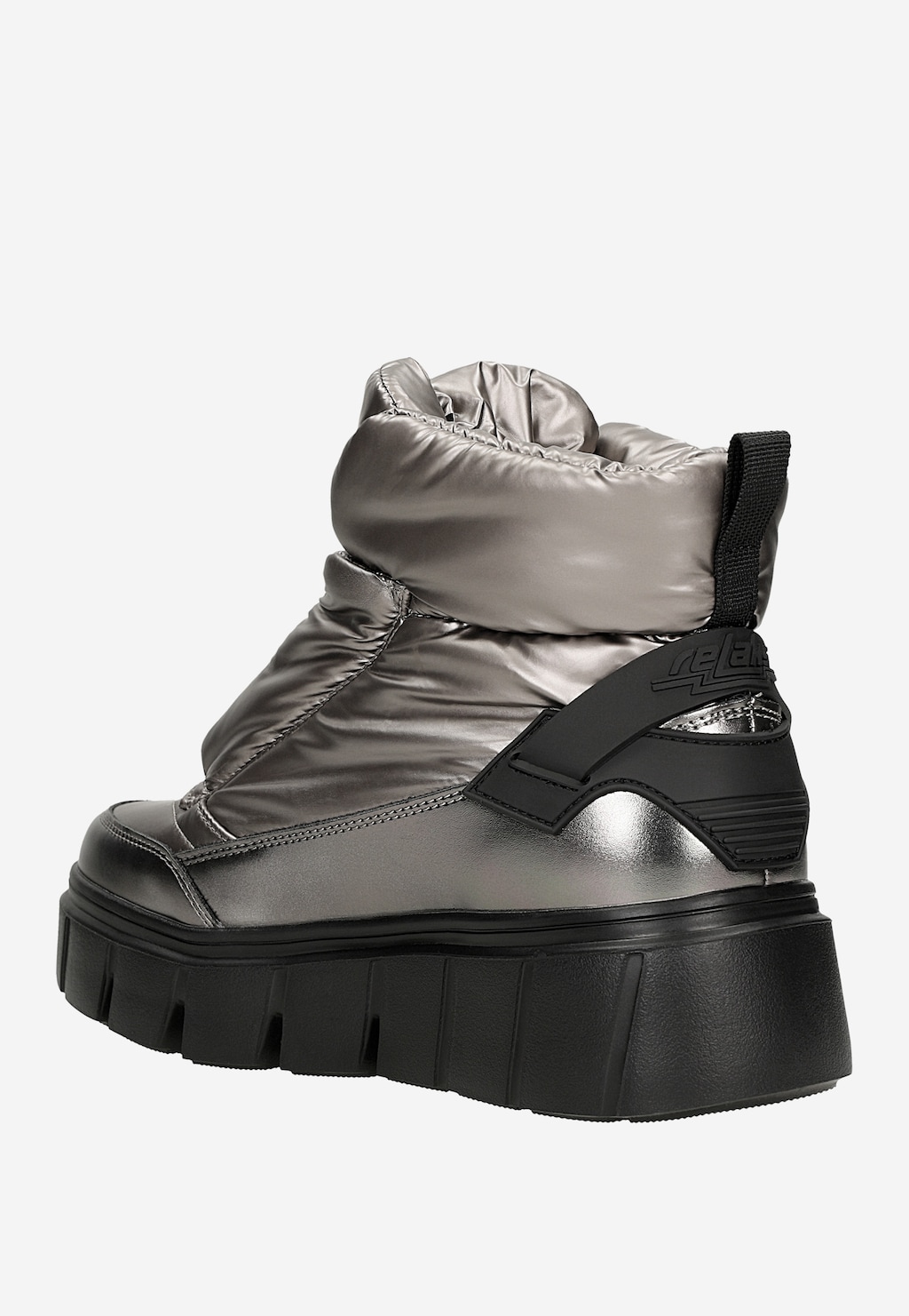 Złote ortalionowe śniegowce RELAKS R64014-18 Widok 3