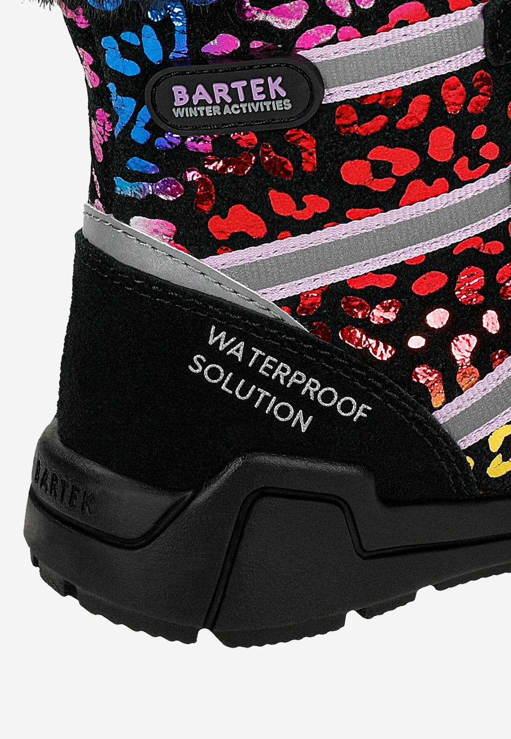 Śniegowce BARTEK, 85003-65, dla dziewcząt, multicolor Widok 7