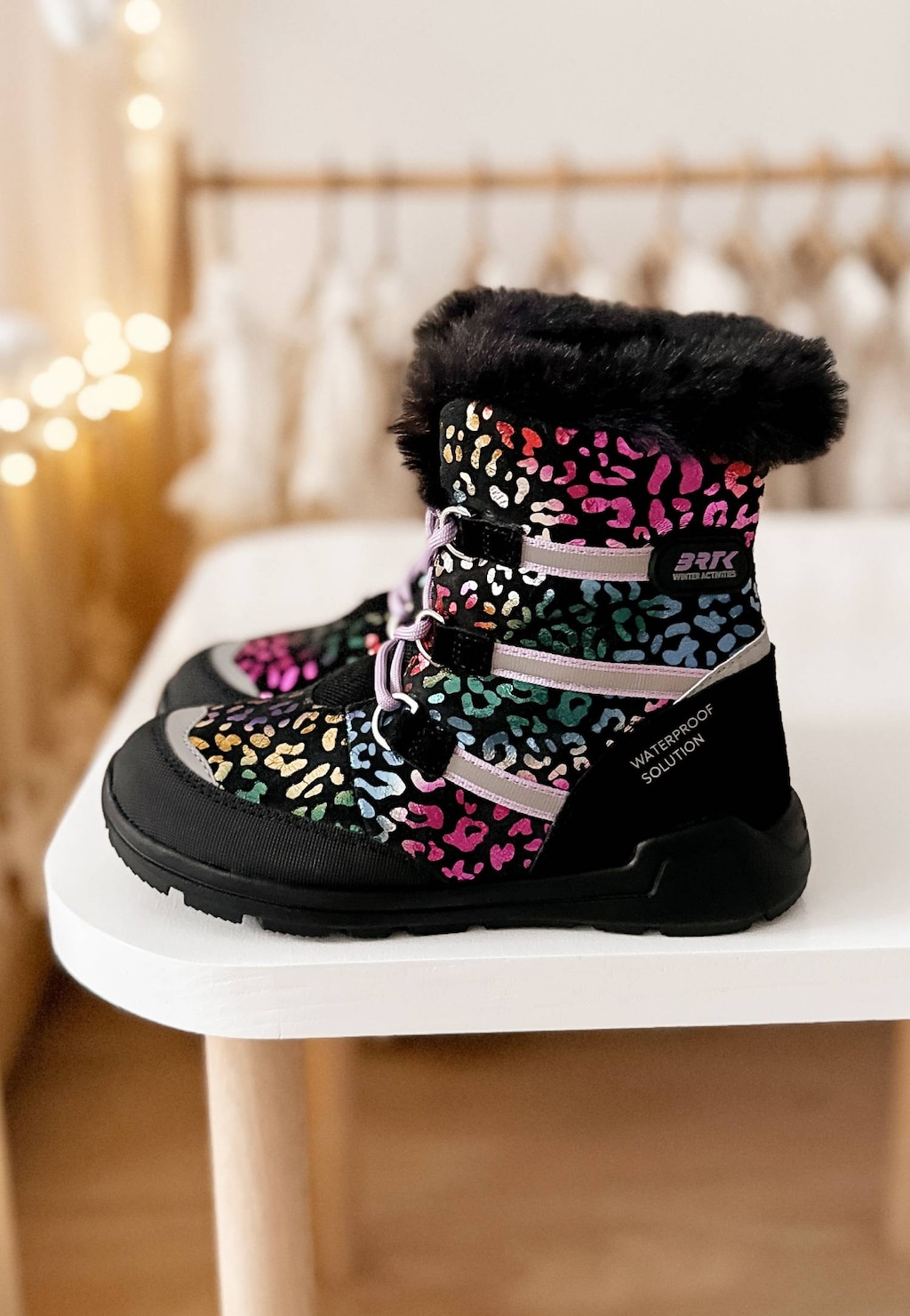 Śniegowce BARTEK, 85003-65, dla dziewcząt, multicolor Widok 8