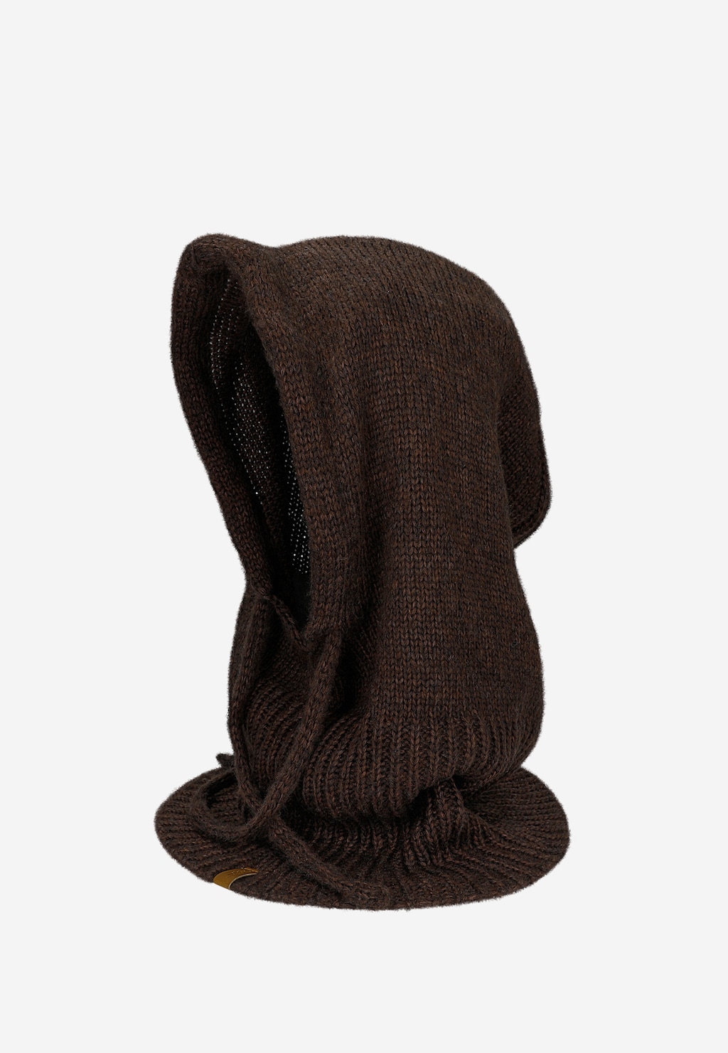 Hnědá čokoládová kukla RELAKS z merino vlny R96036-82 Widok 5