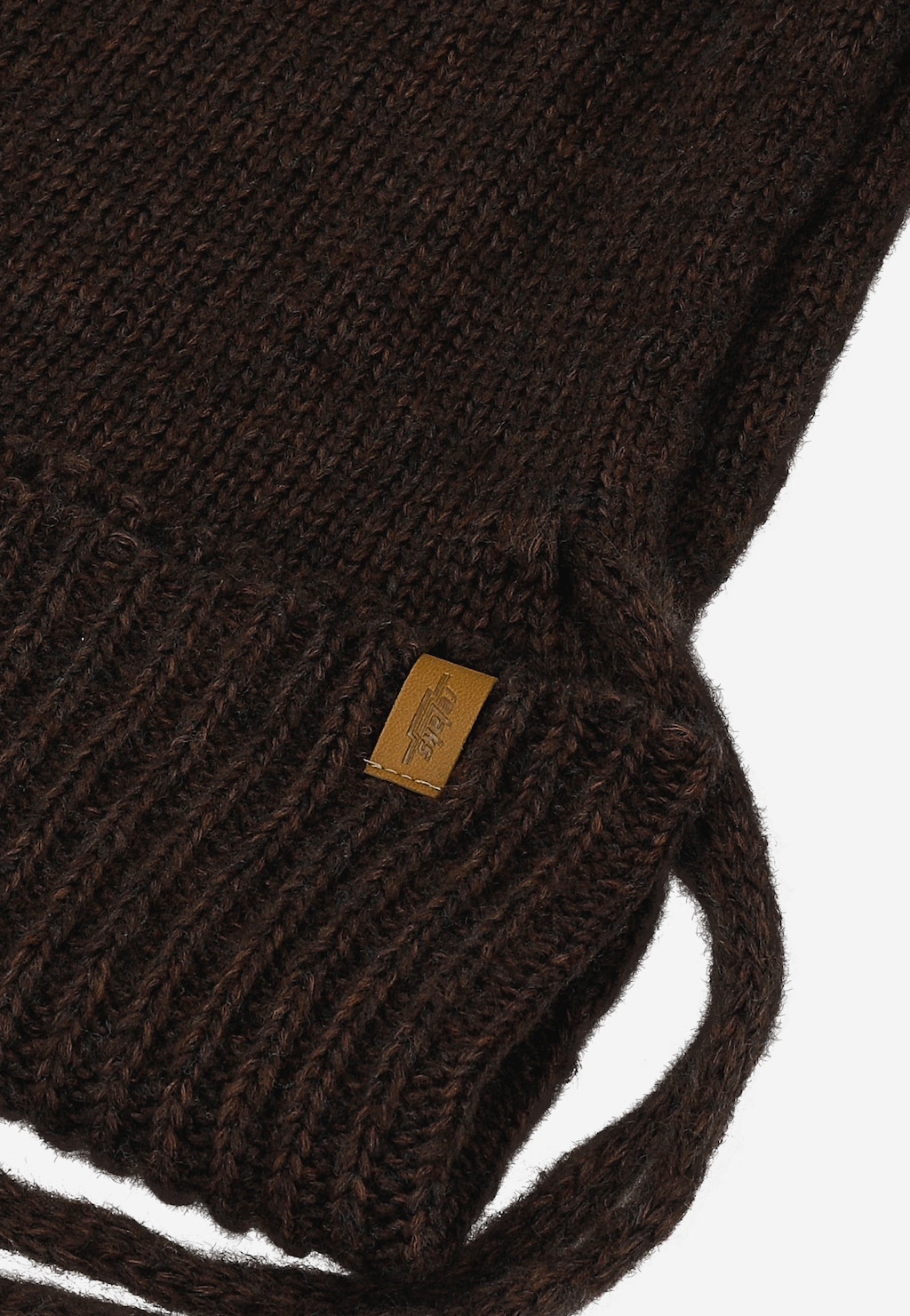 Hnědá čokoládová kukla RELAKS z merino vlny R96036-82 Widok 6