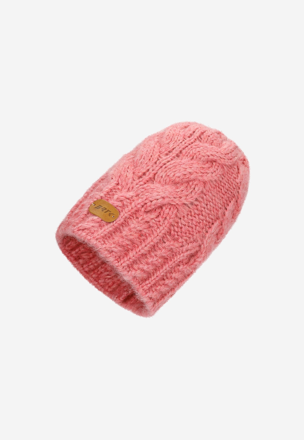 Zimná dievčenská súprava BARTEK z merino vlny 85604-85, ružová čiapka + nákrčník Widok 3