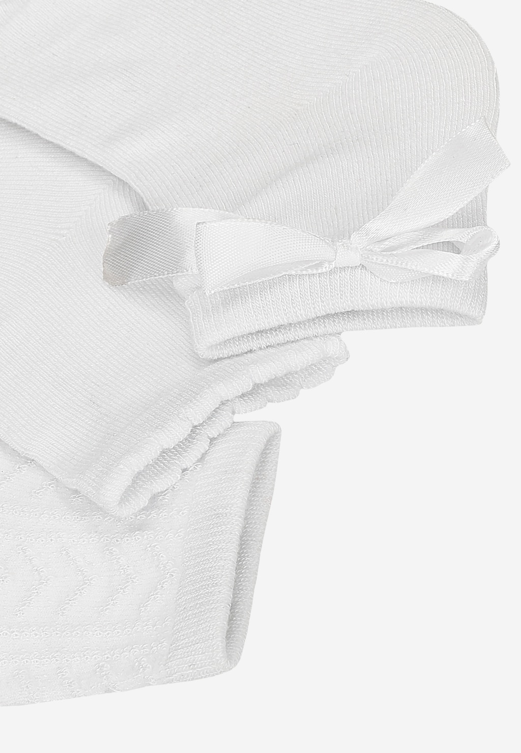 Białe skarpety dziecięce 3-pak BARTEK 85702-49 Widok 6