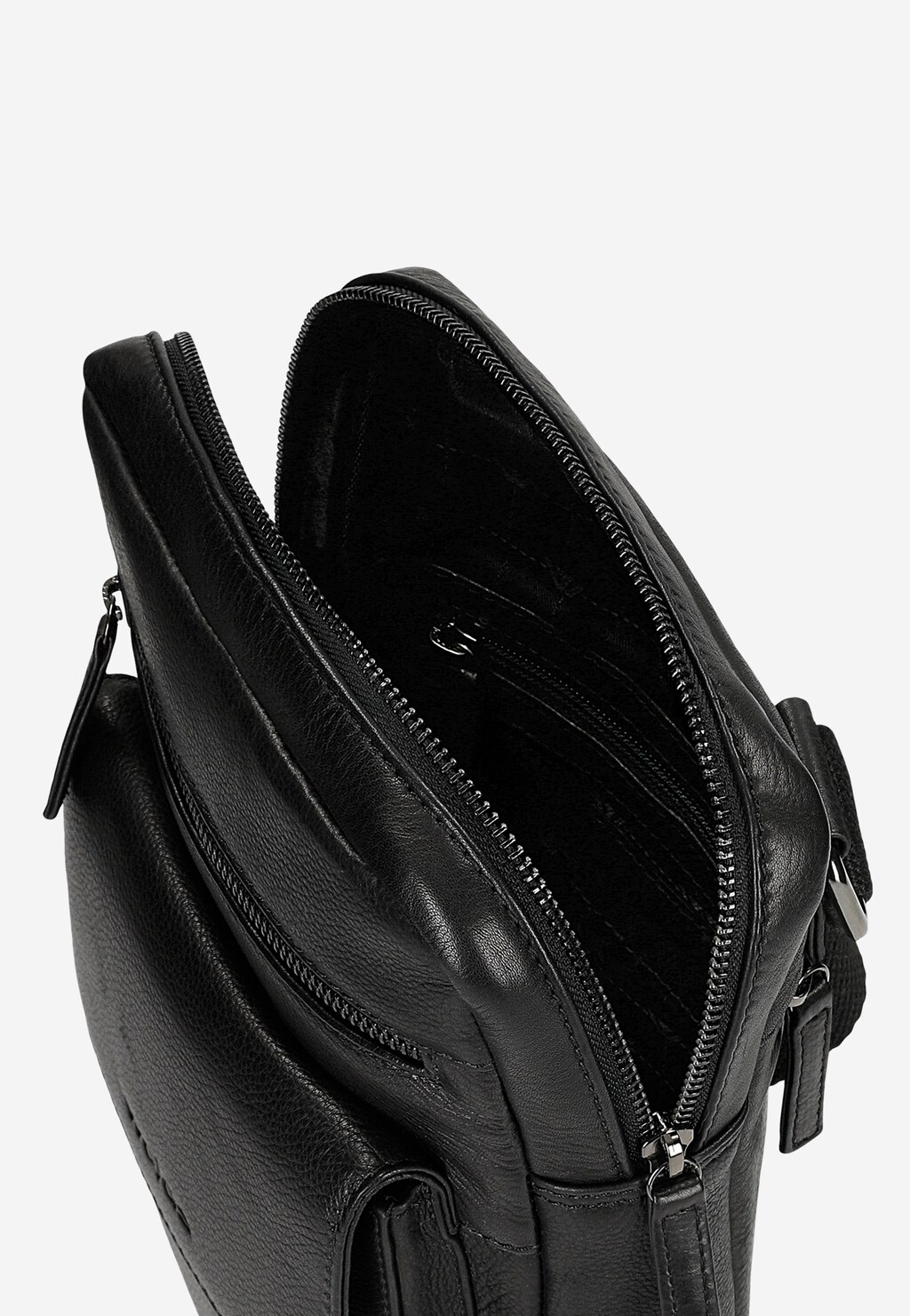 Mała skórzana torba męska na ramię 90034-51 Widok 5