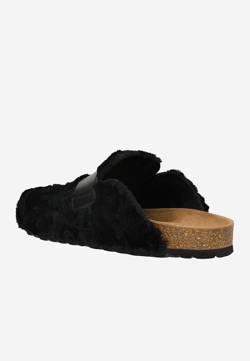 Czarne kapcie RELAKS na korkowej podeszwie R34016-81 Widok 3