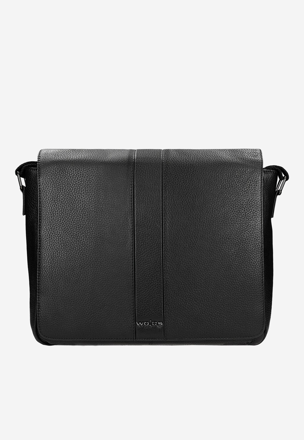 Czarna skórzana torba męska na ramię 90030-51 Widok 1