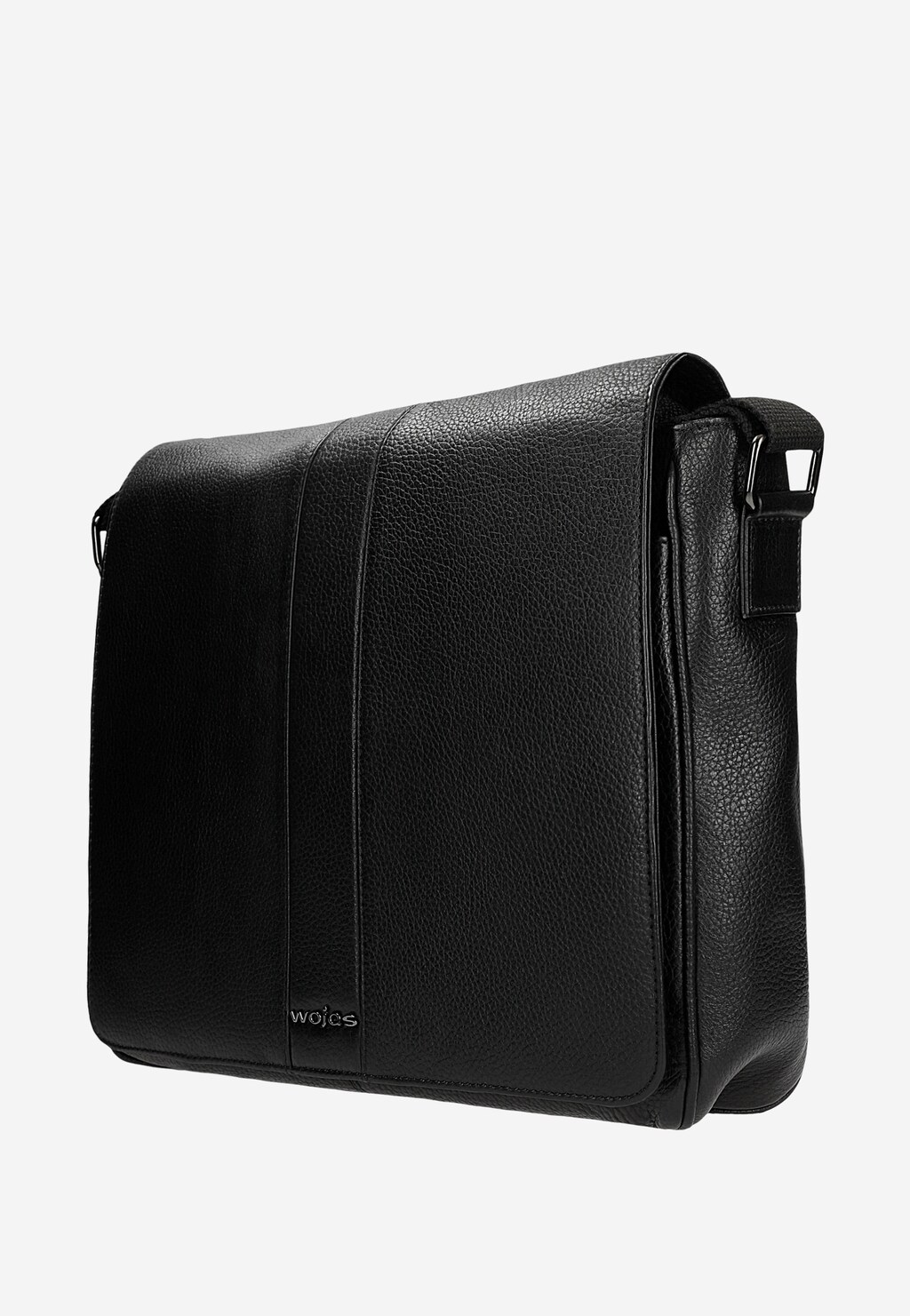 Czarna skórzana torba męska na ramię 90030-51 Widok 2