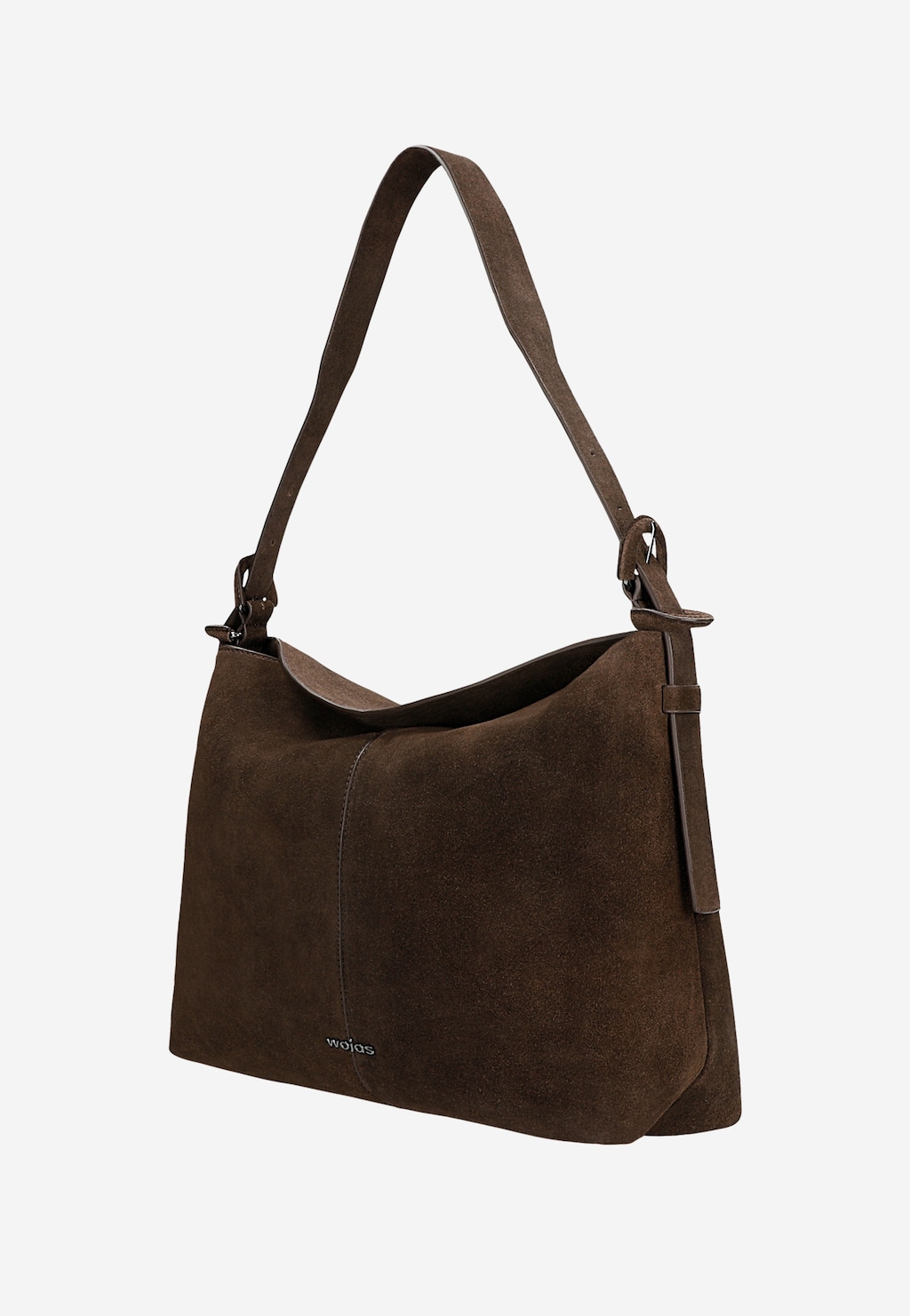 Hnedá čokoládová dámska kabelka z velúrovej štiepenky 80447-62 Widok 2