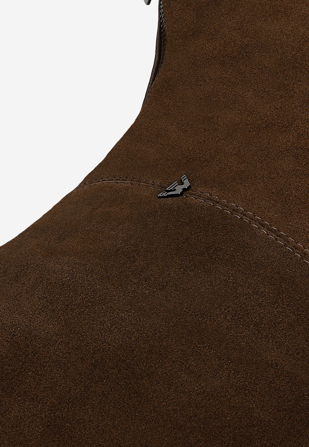 Duża czekoladowa torebka damska z łączonych skór 80453-72 Widok 7