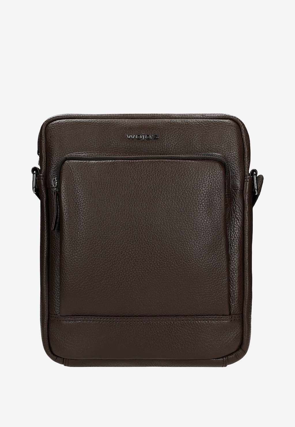 Mała skórzana torba męska w kolorze brązowym 90032-52 Widok 1