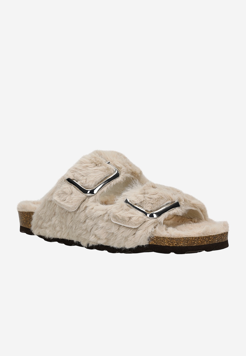Kožešinové pantofle RELAKS na korkové podrážce R34014-14 Widok 2