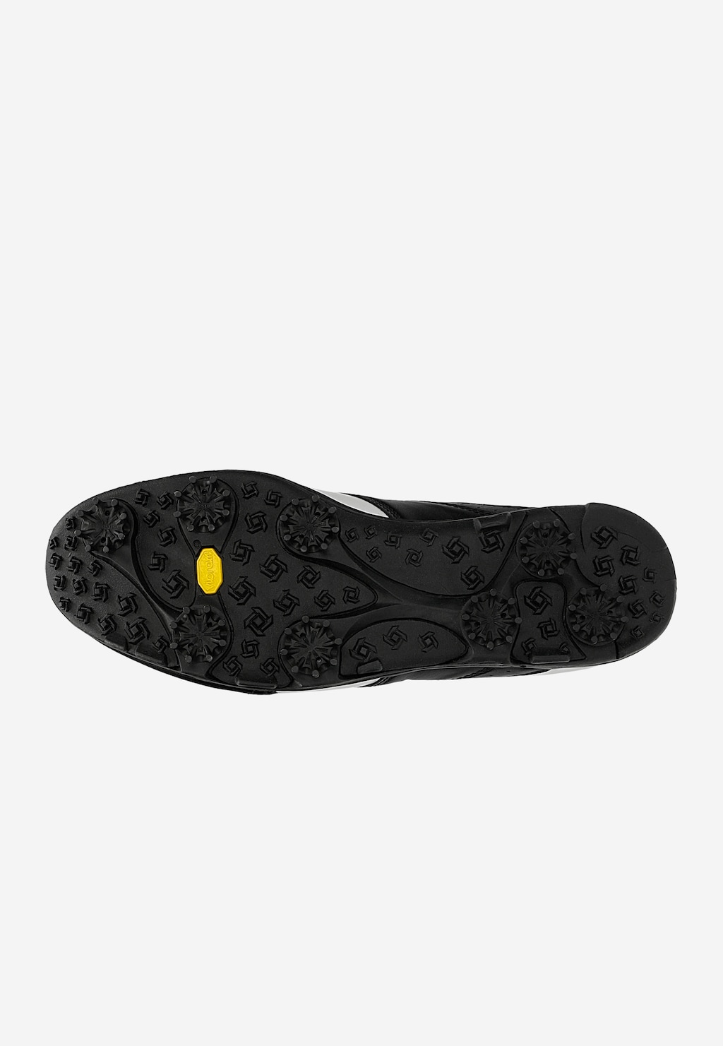 Czarne męskie półbuty golfowe 2901-59 Widok 5