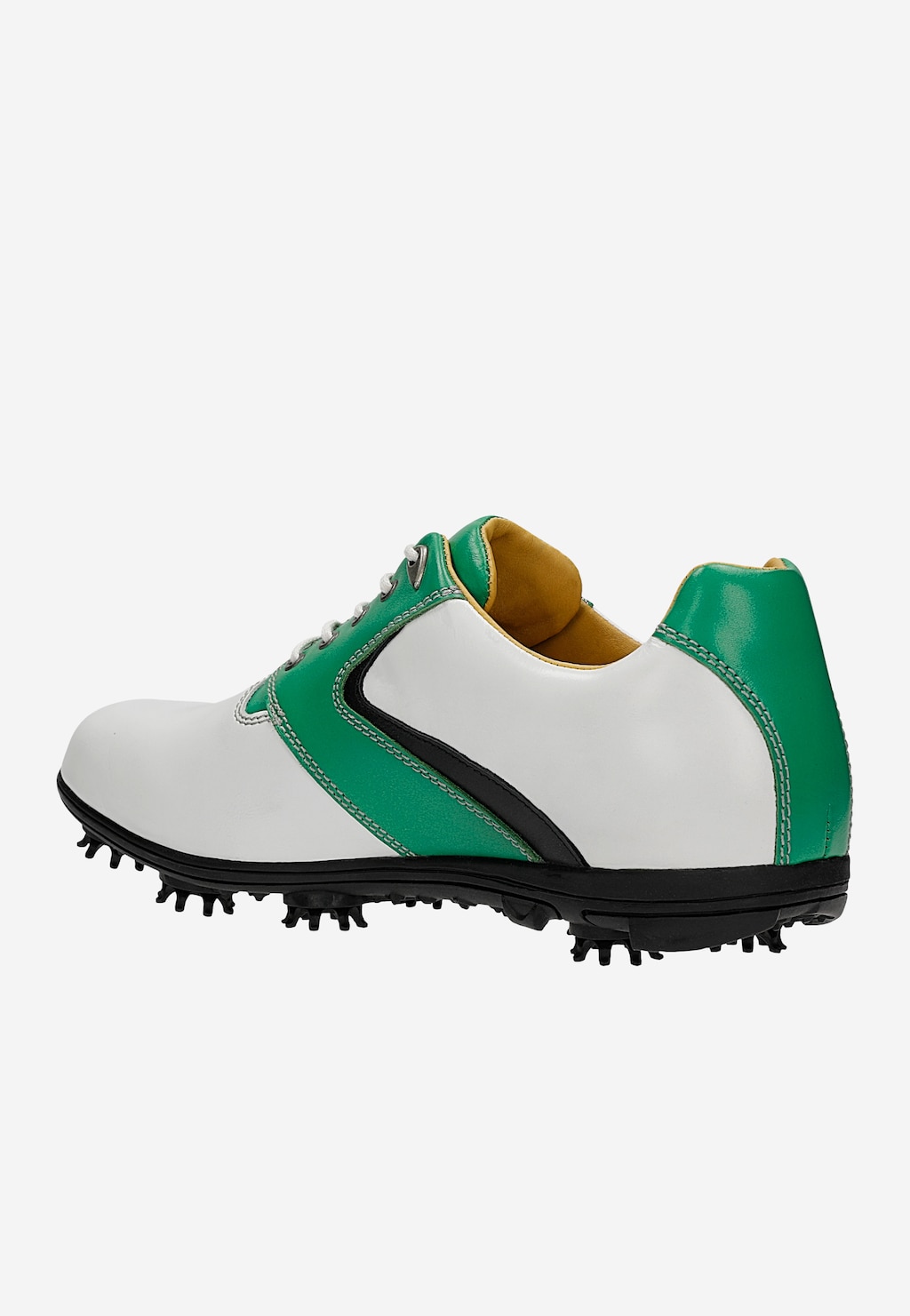 Zielone męskie półbuty golfowe 2900-57 Widok 3