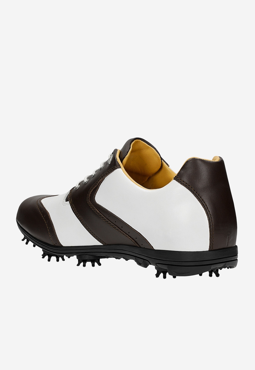 Brązowe męskie półbuty golfowe 2901-58 Widok 3