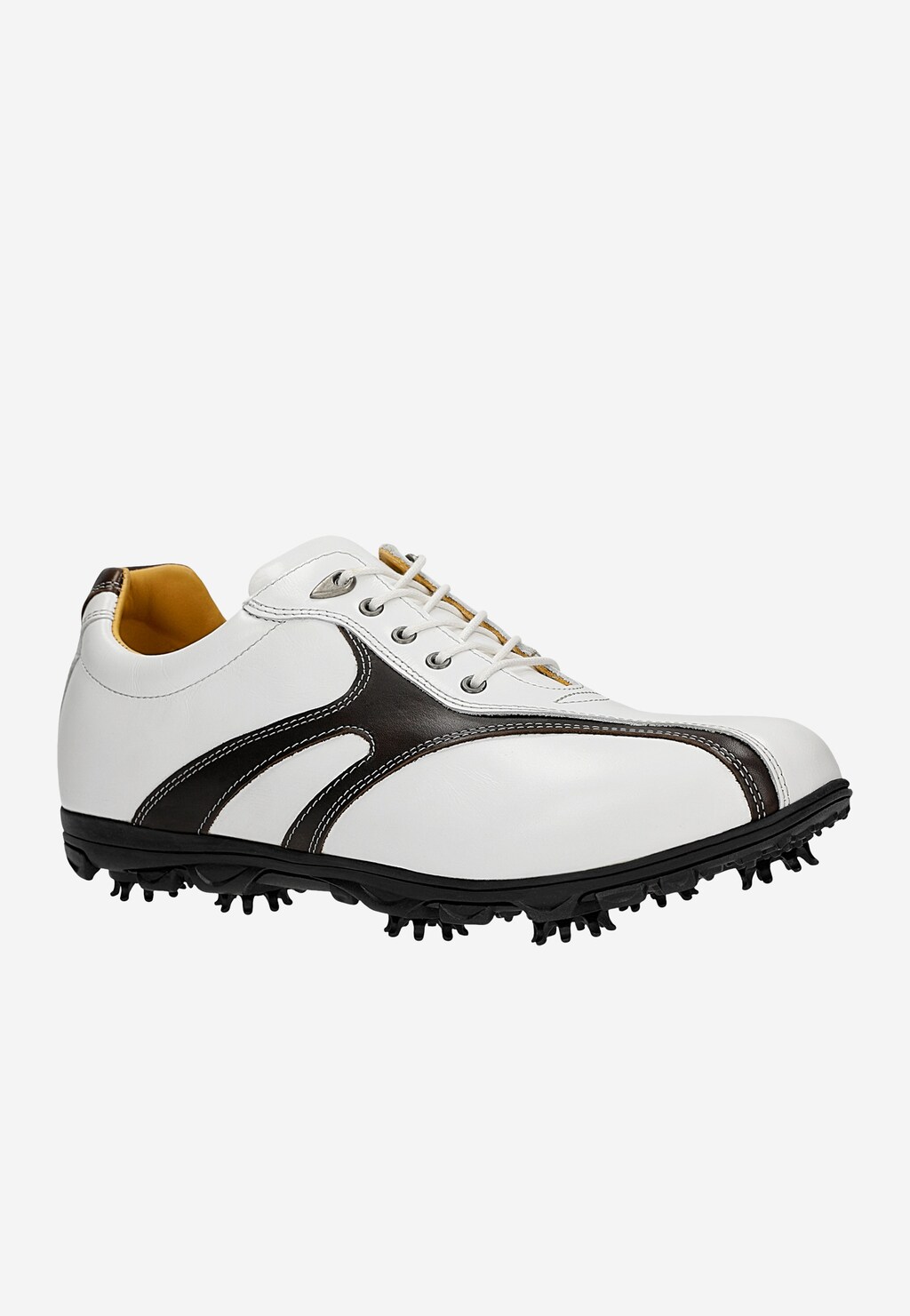 Brązowe męskie półbuty golfowe 2902-58 Widok 2