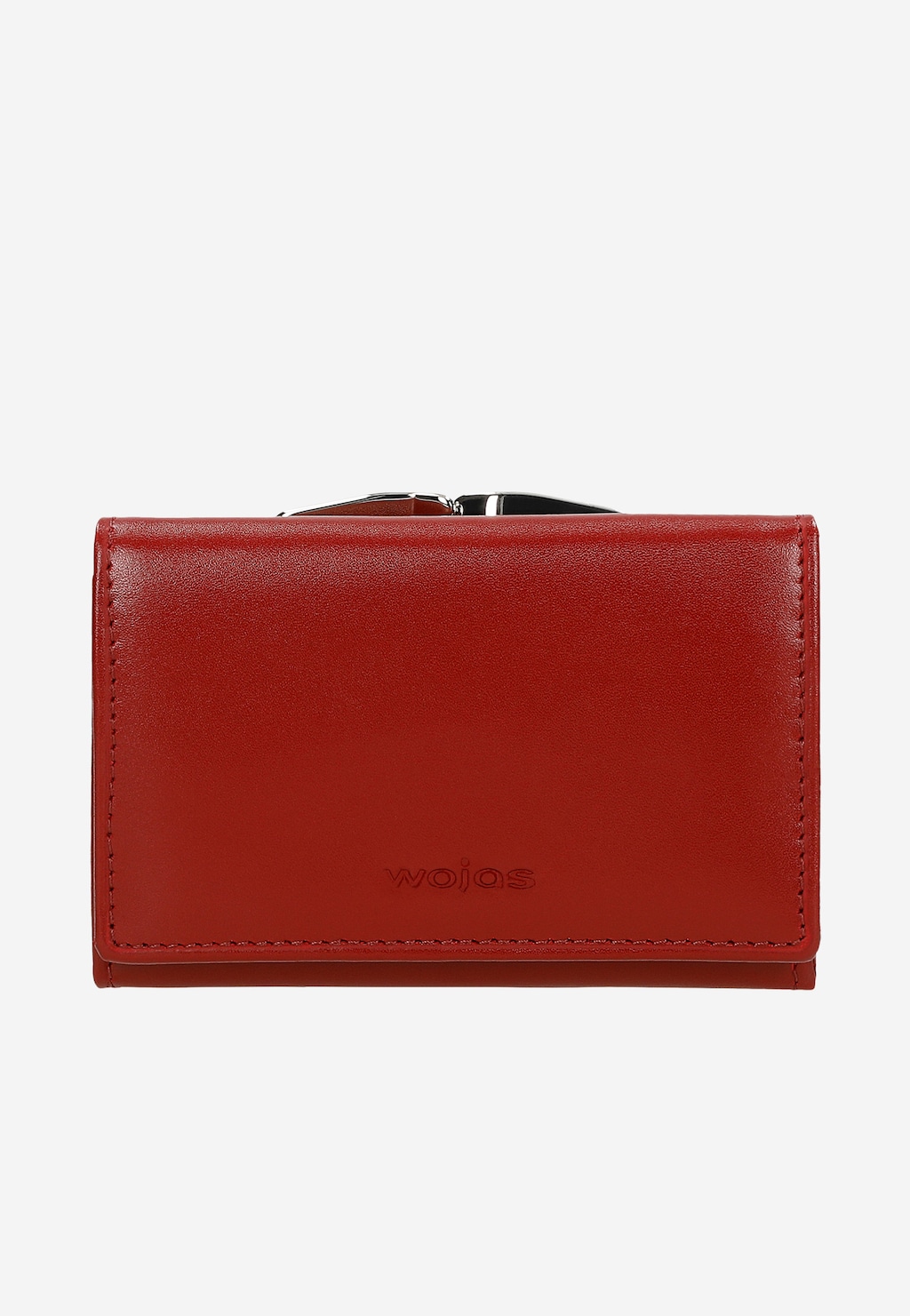 Mały czerwony portfel damski z ochroną antykradzieżową RFID 6938-75 Widok 2