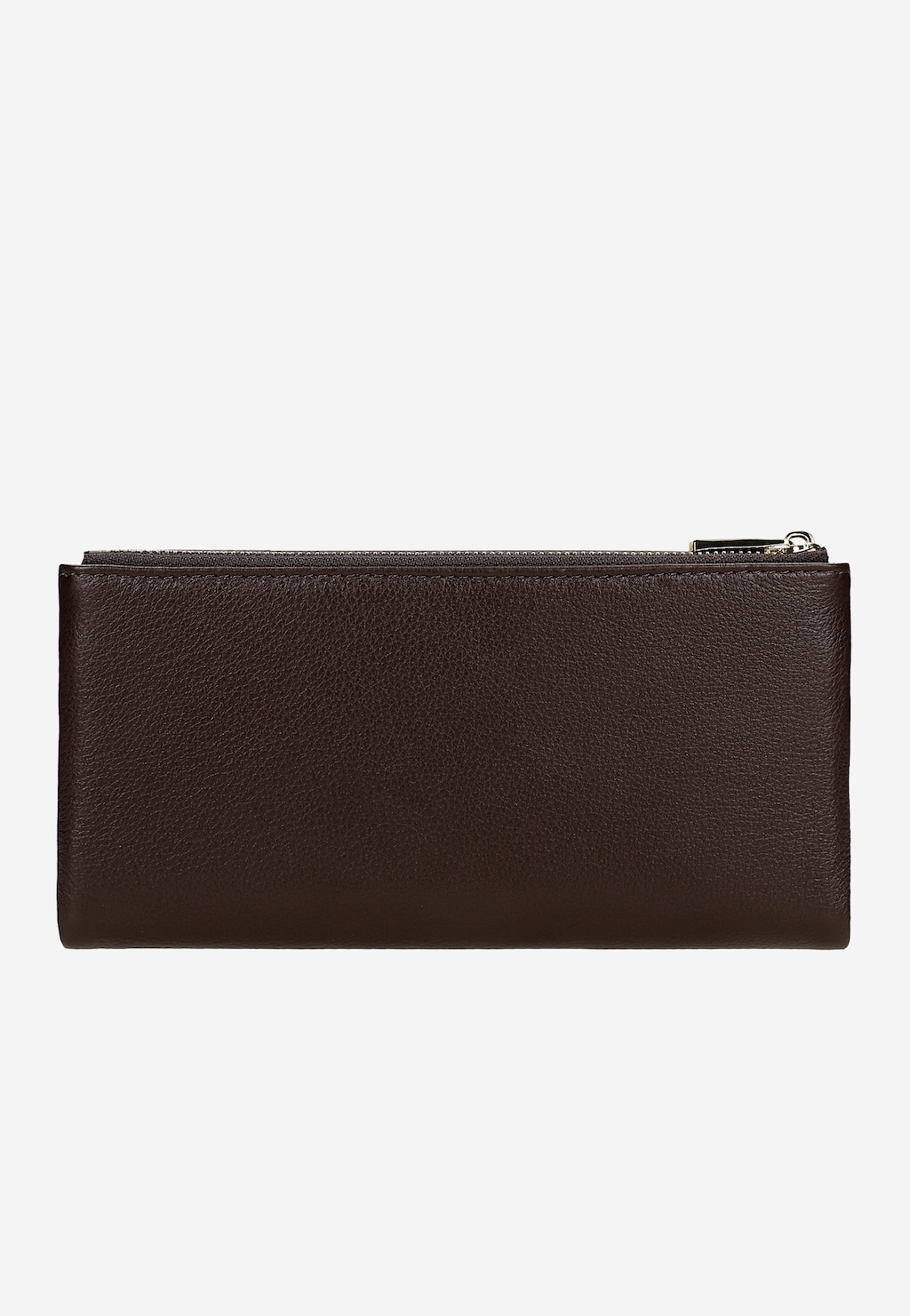 Duży skórzany portfel damski w kolorze czekoladowym 91124-52 Widok 4
