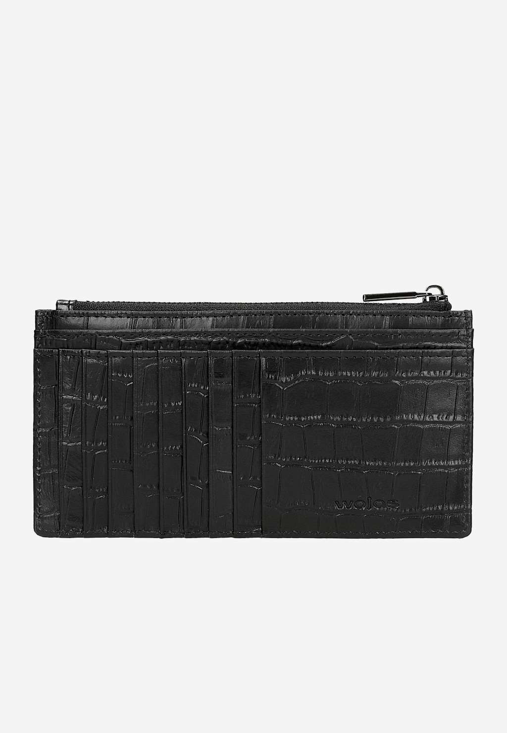 Čierne tenké púzdro na karty a dokumenty 91122-51 Widok 4