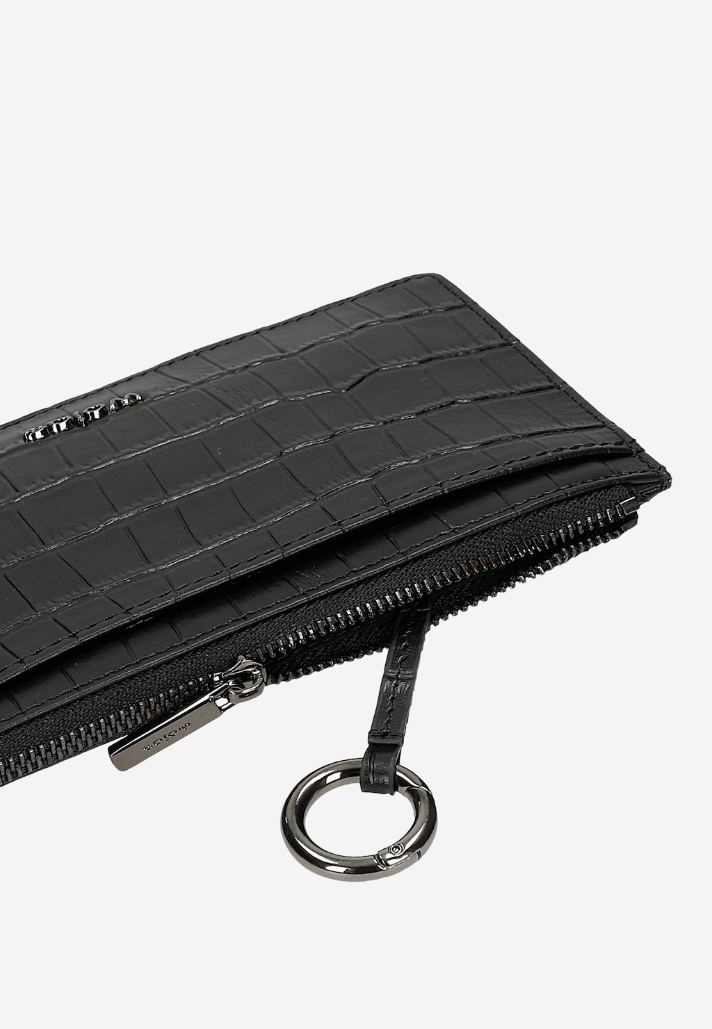 Čierne tenké púzdro na karty a dokumenty 91122-51 Widok 7