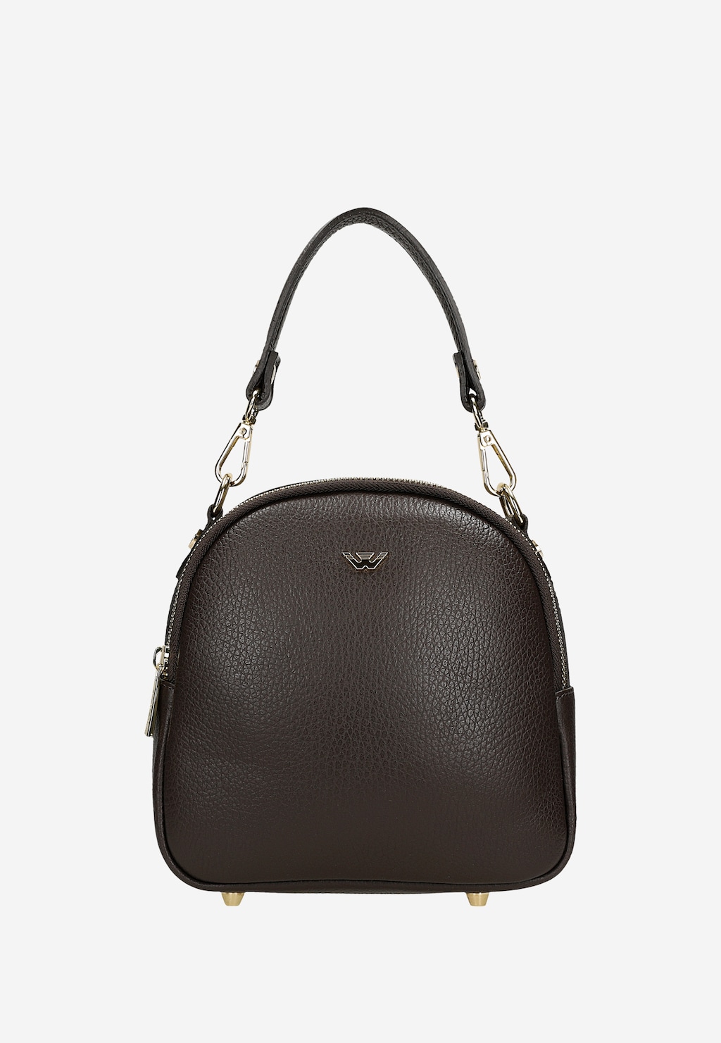 Skórzana torebka damska czekoladowy brąz 80431-52 Widok 2