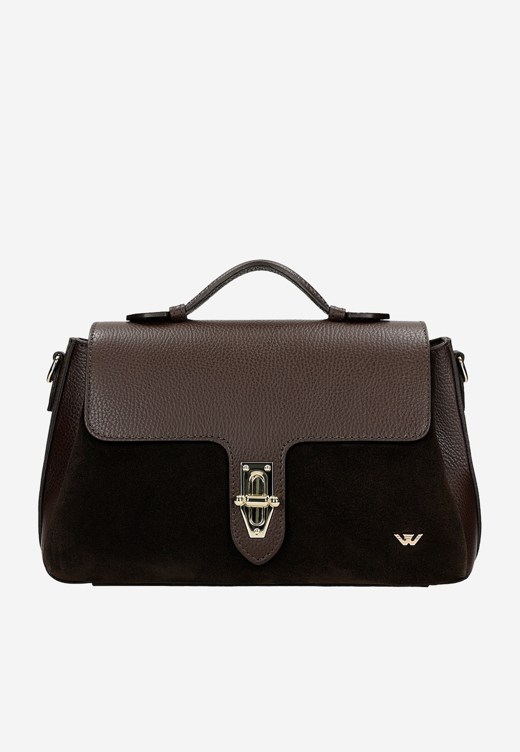 Ciemnobrazowy kuferek damski 80438-72 Widok 2