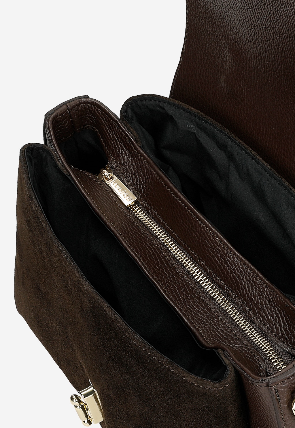 Ciemnobrazowy kuferek damski 80438-72 Widok 7