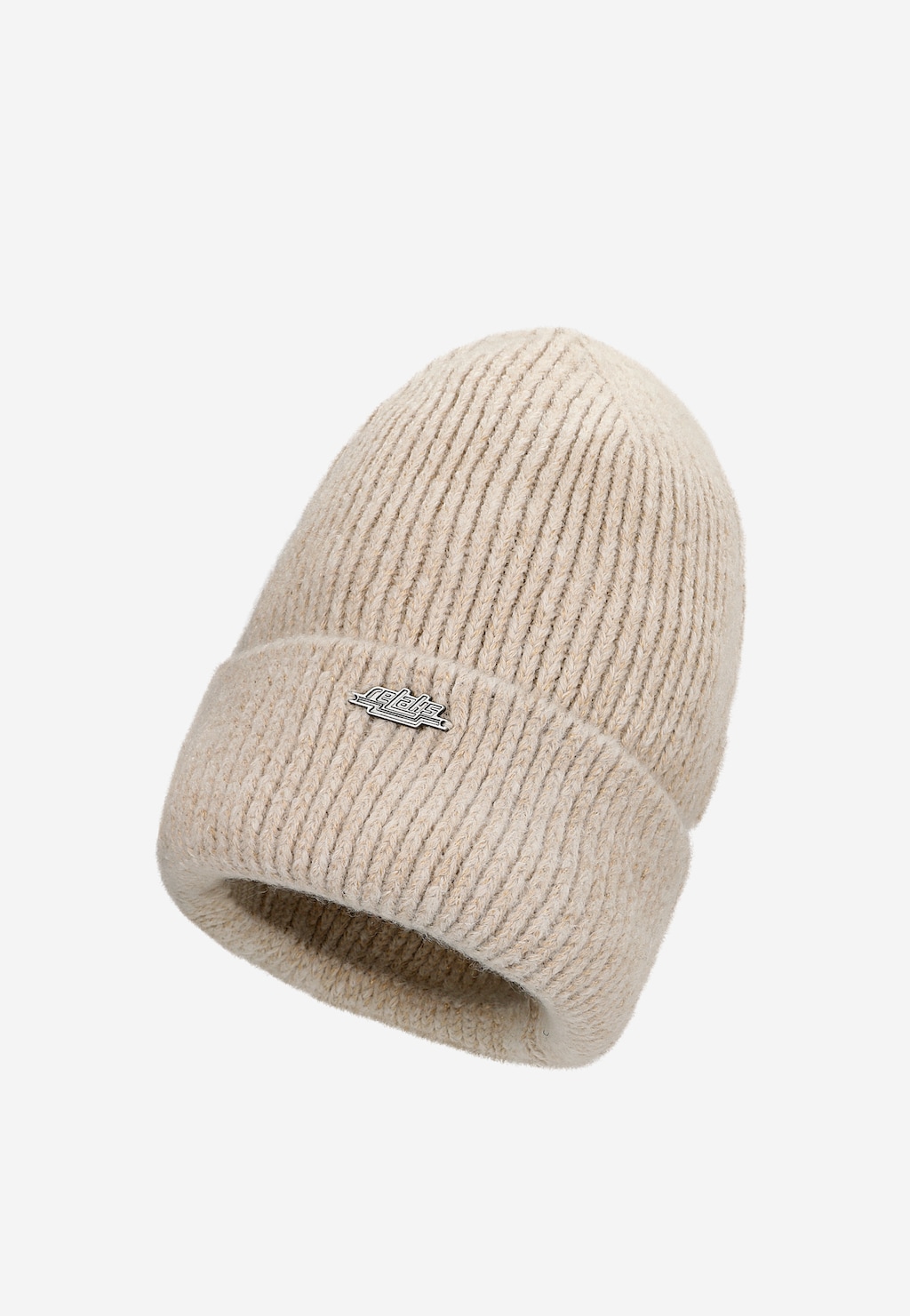 Béžový set RELAX čiapka a šál R96038-84 Widok 3