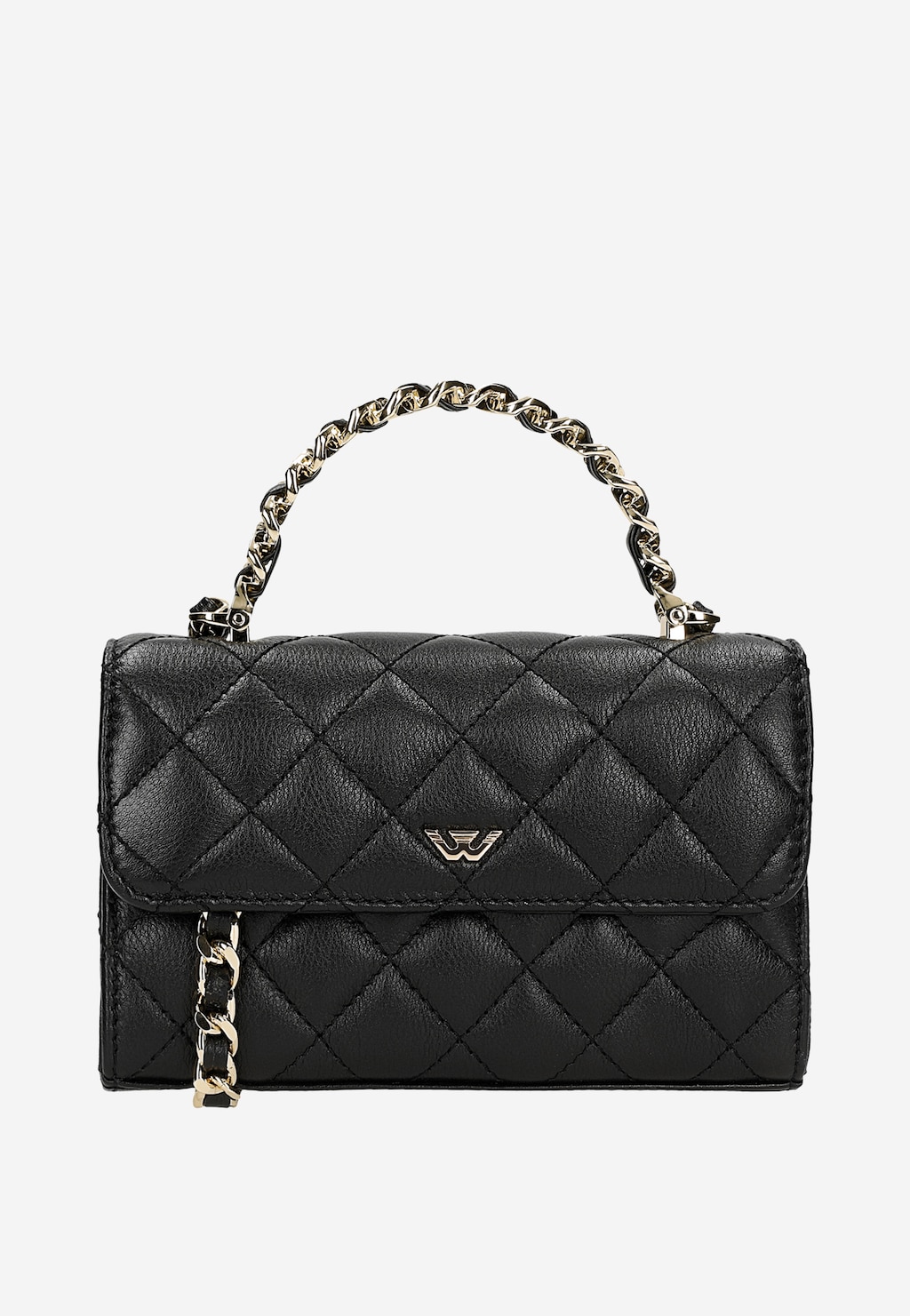 Mała pikowana torebka damska crossbody 80461-51 Widok 1