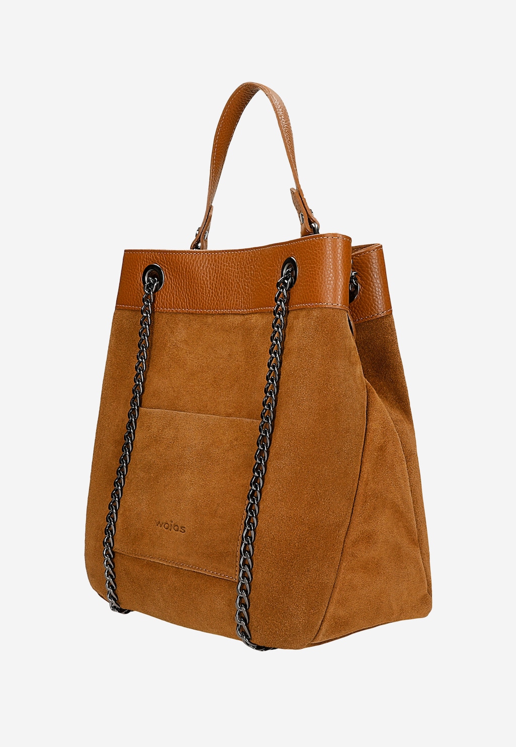 Kabelka s řetízkovým popruhem a kapsičkou s logem 8901-74 Widok 3