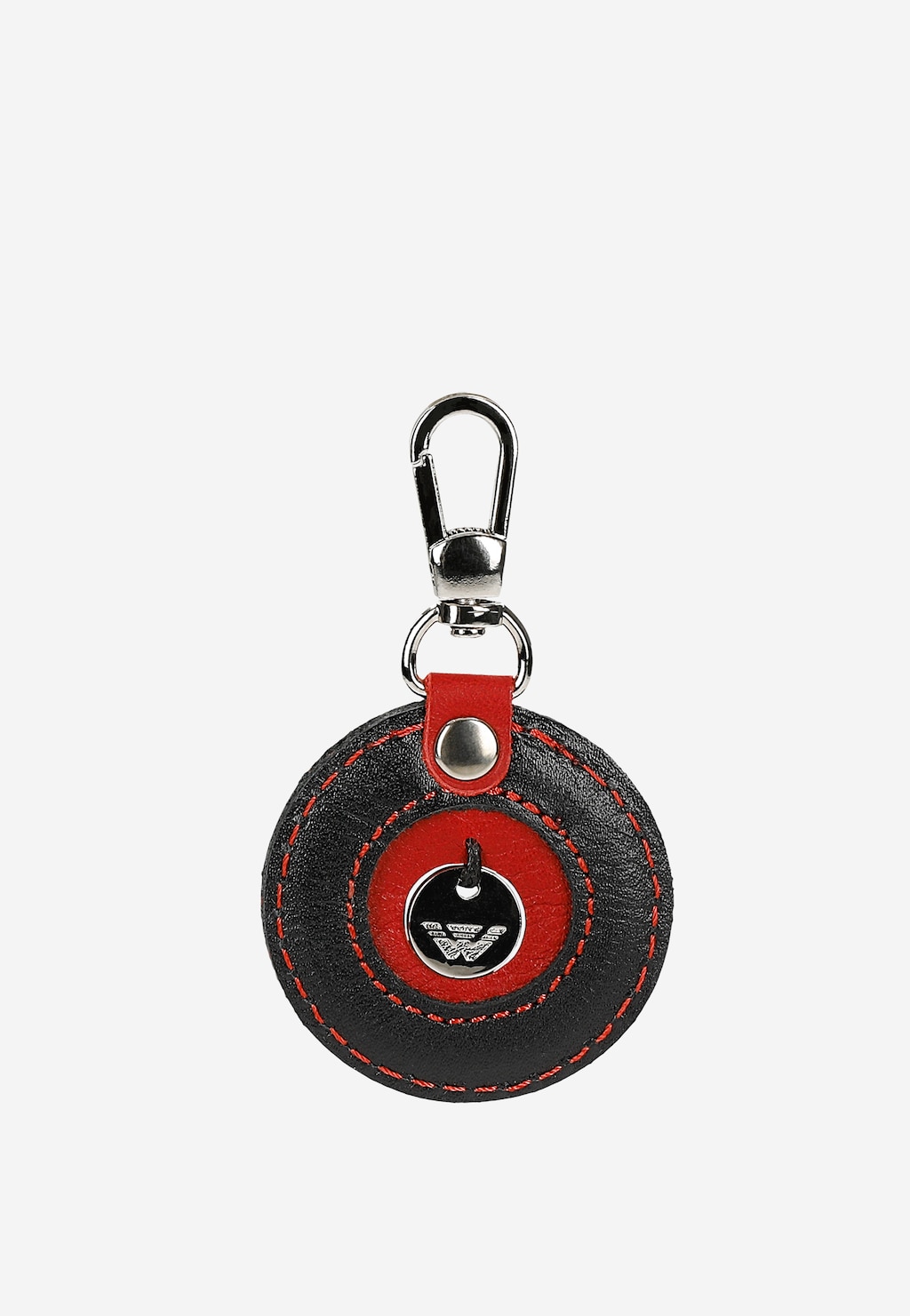 Okrągły ręcznie robiony brelok ze skóry naturalnej 98536-55 Widok 1