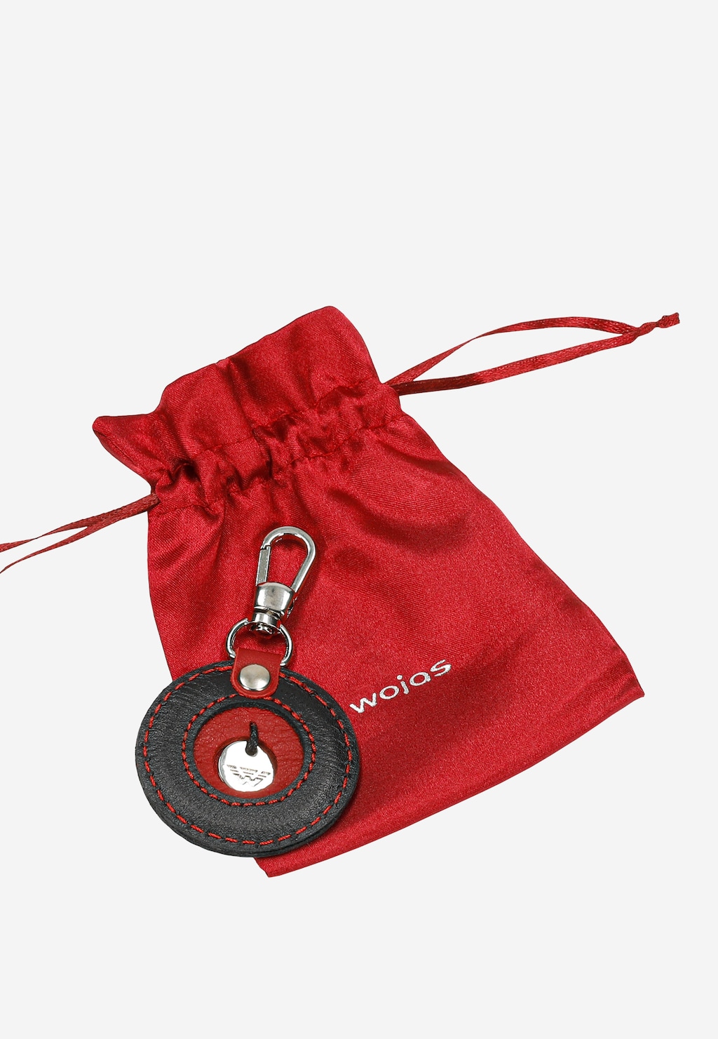 Okrągły ręcznie robiony brelok ze skóry naturalnej 98536-55 Widok 5