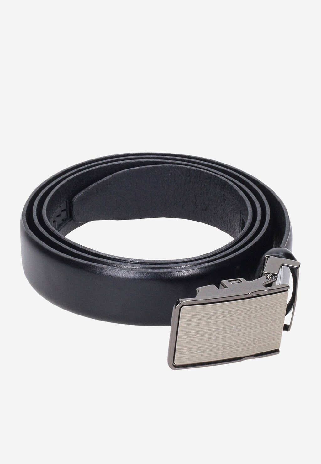 Čierny kožený pánsky opasok 7974-51 Widok 6