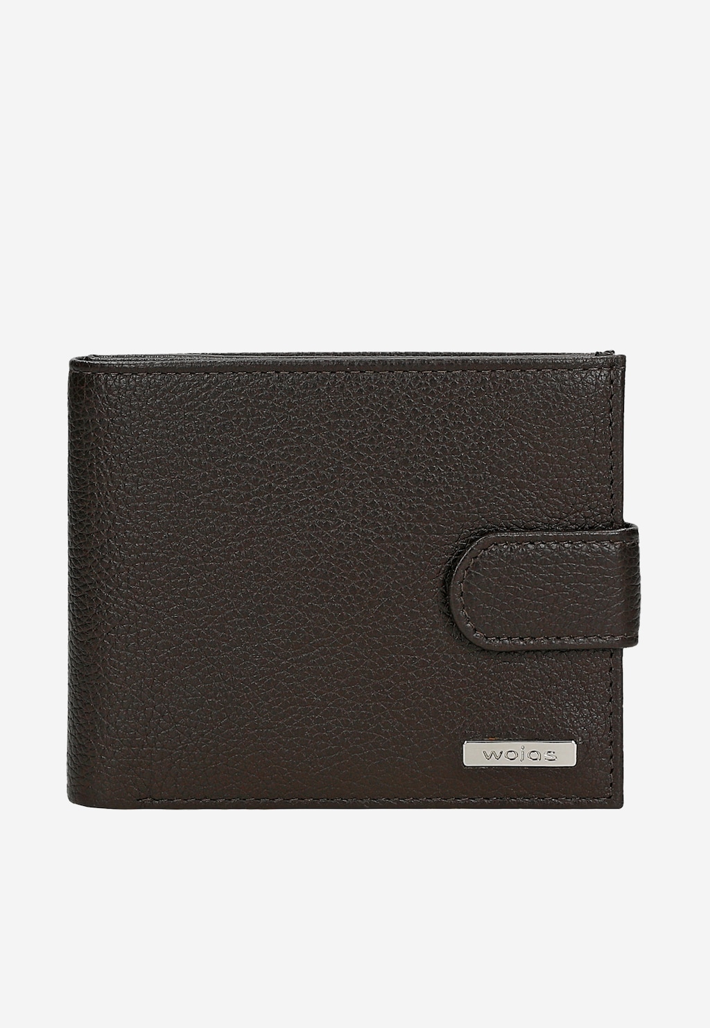 Ciemnobrązowy portfel męski ze skóry licowej 91114-52 Widok 2
