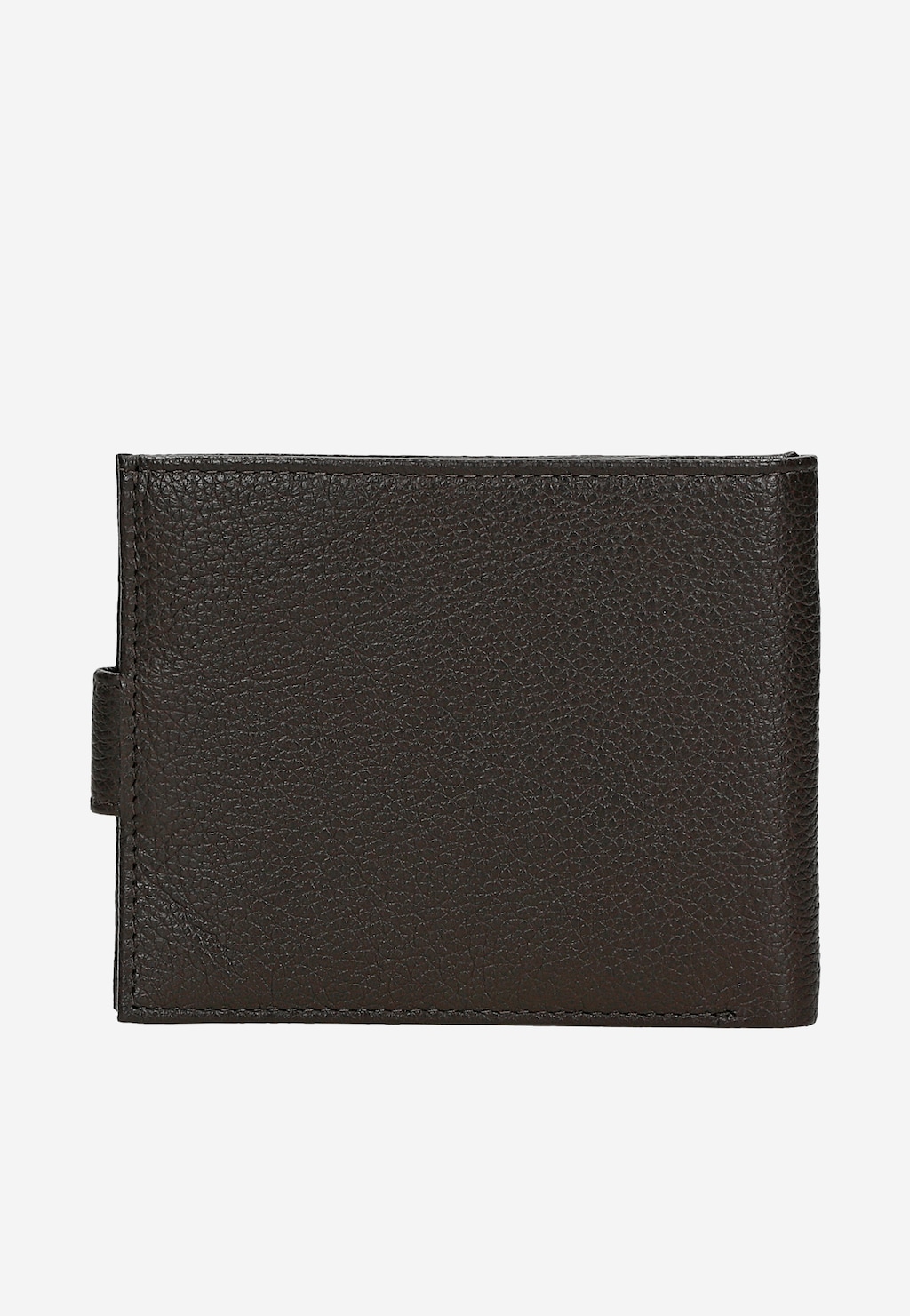Ciemnobrązowy portfel męski ze skóry licowej 91114-52 Widok 4